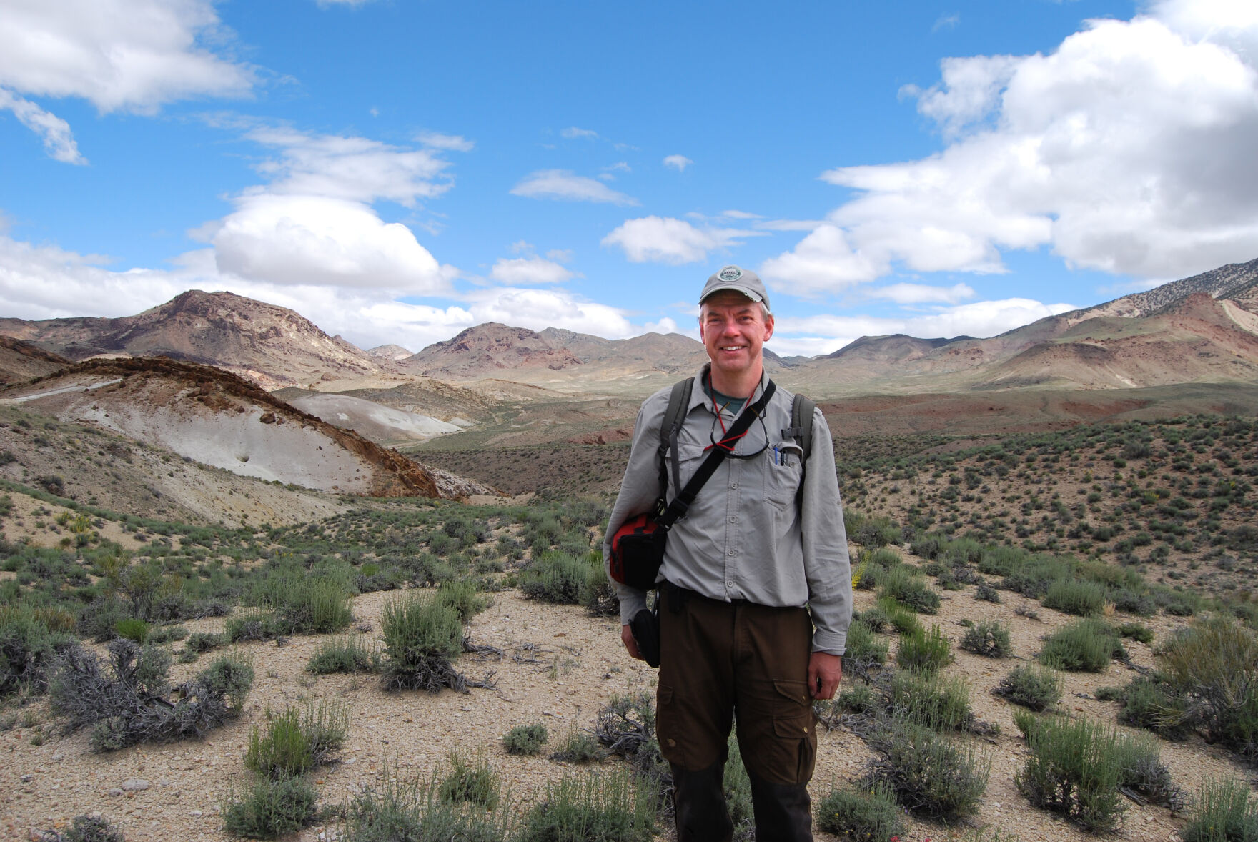 Bernard Rowe at Rhyolite Ridge